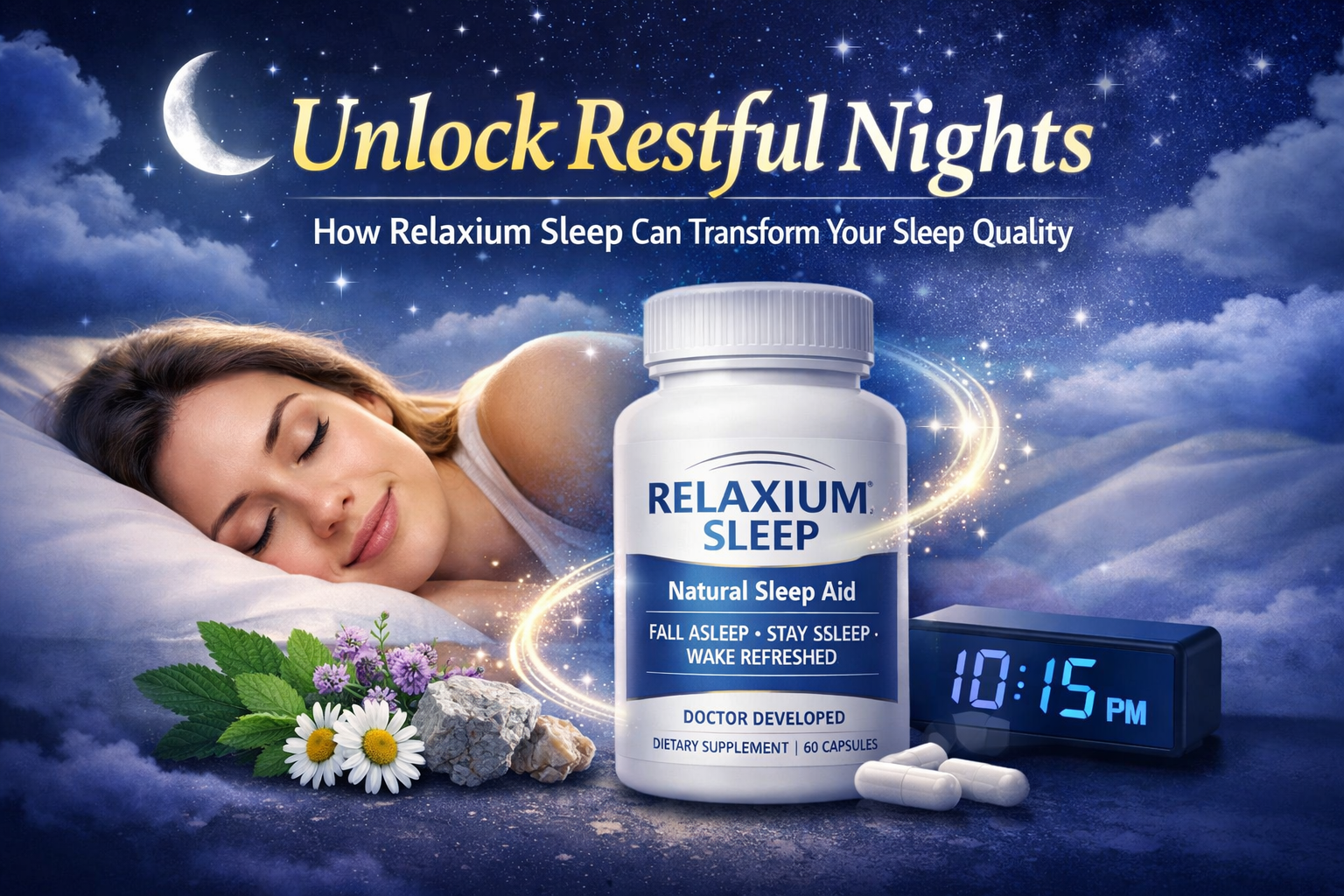 Unlock Restful Nights: How Relaxium Sleep Can Transform Your Sleep Quality