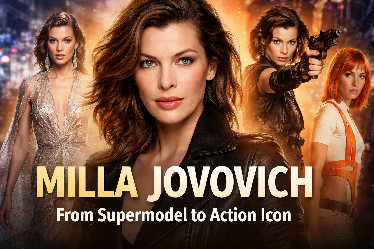 Milla Jovovich: From Supermodel to Global Action Icon