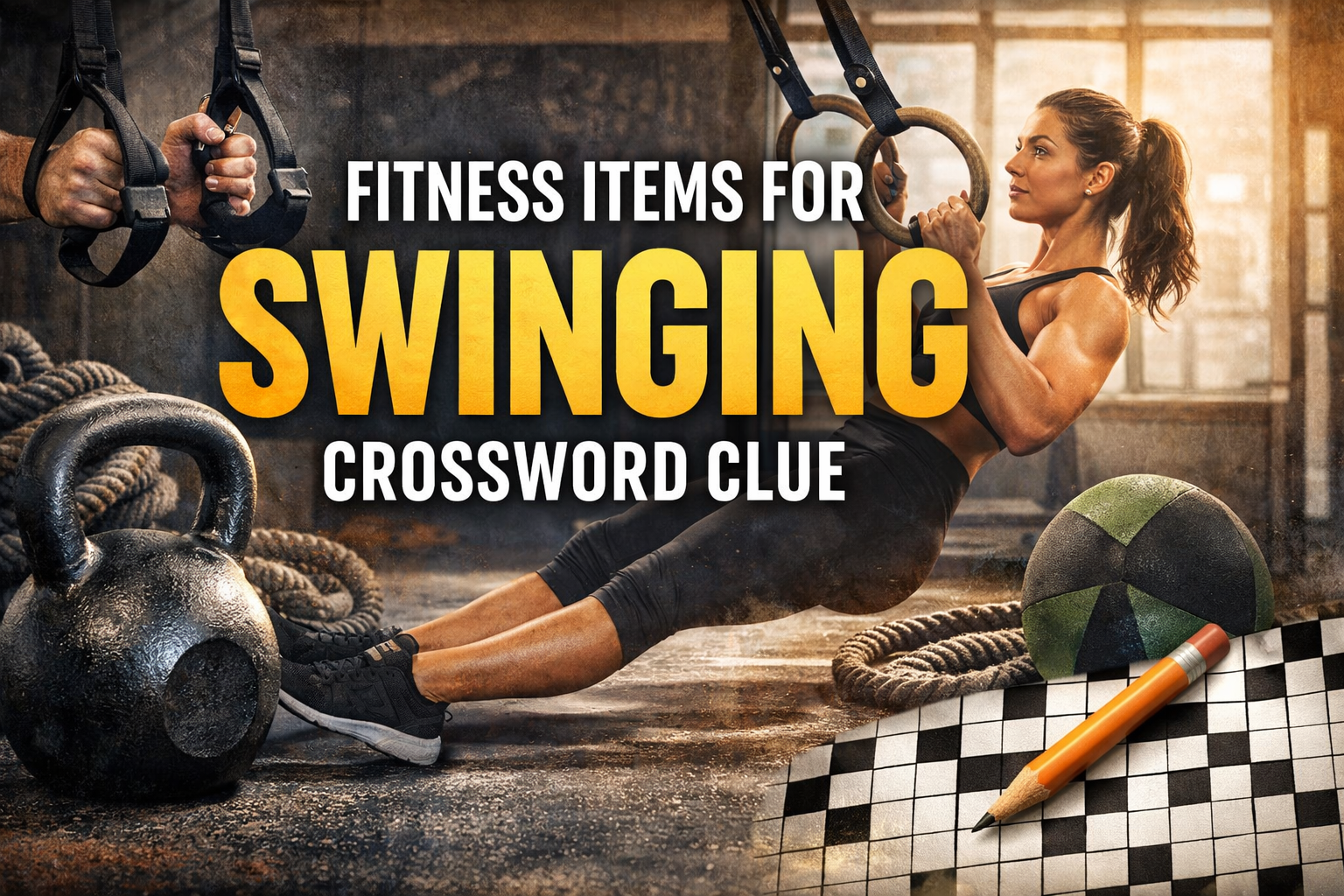 Fitness Items for Swinging Crossword Clue: Your Ultimate Guide