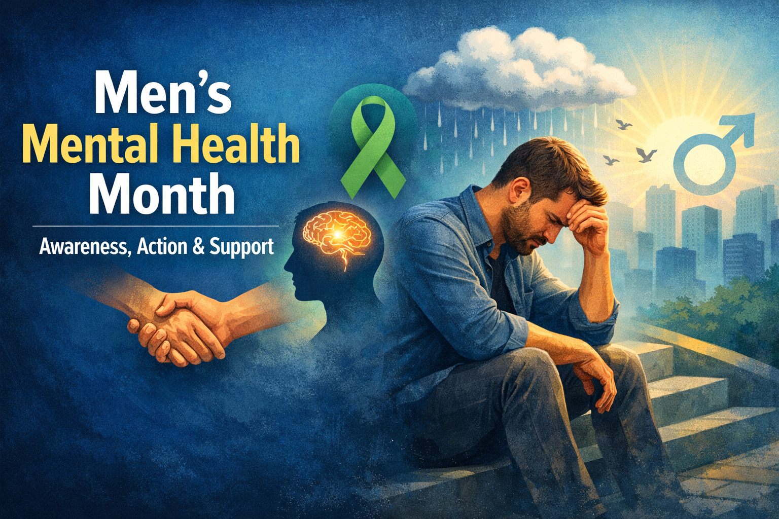 Men’s Mental Health Month: Why Awareness, Action, and Support Matter More Than Ever