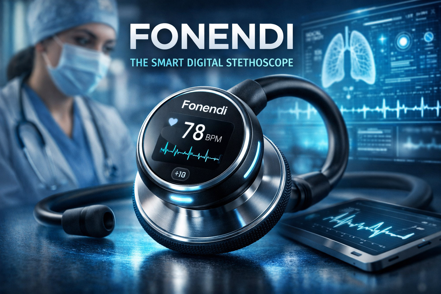 Fonendi: The Smart Digital Stethoscope Transforming Modern Patient Monitoring