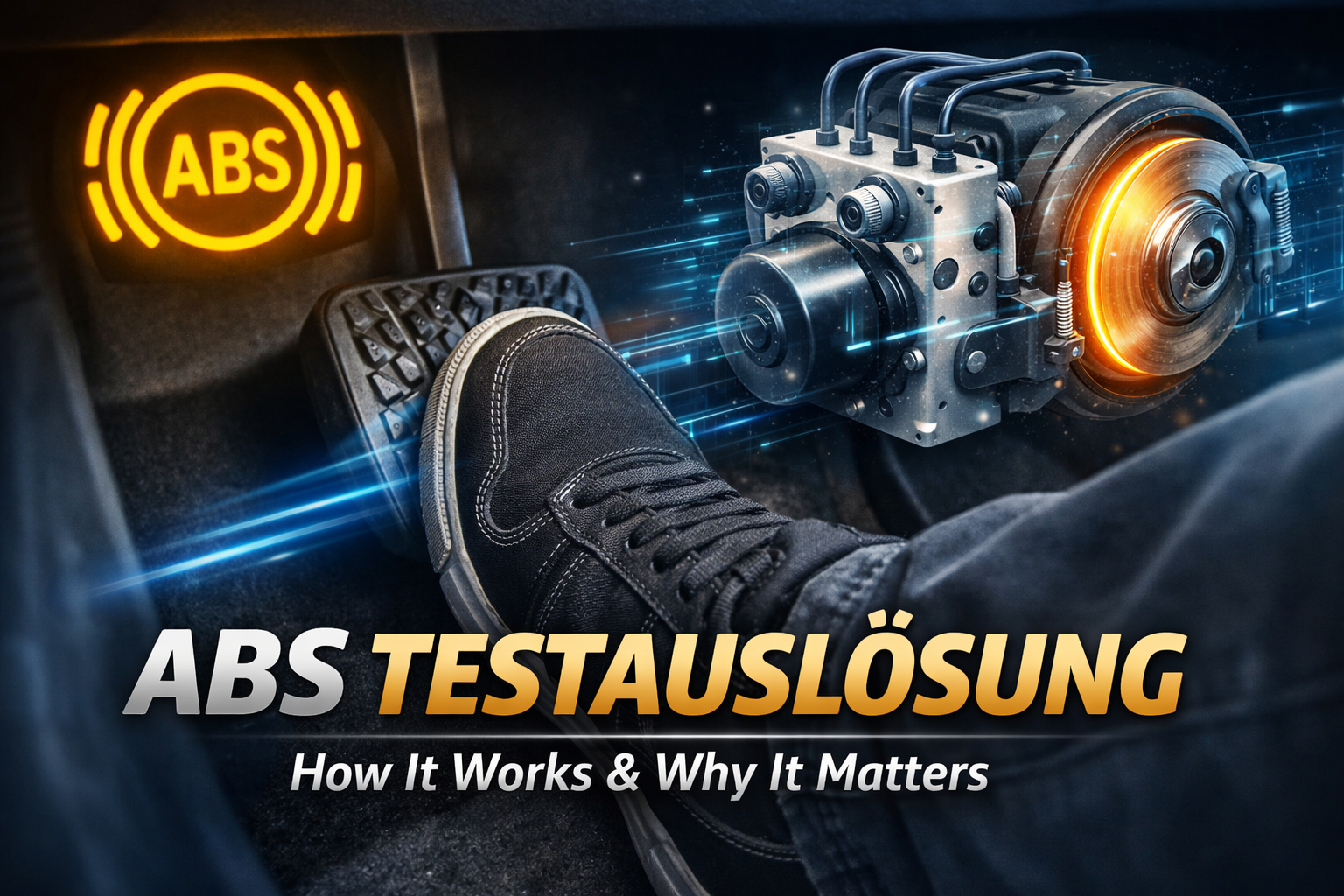 ABS Testauslösung Explained in Detail: Causes, Feel, and Maintenance Tips