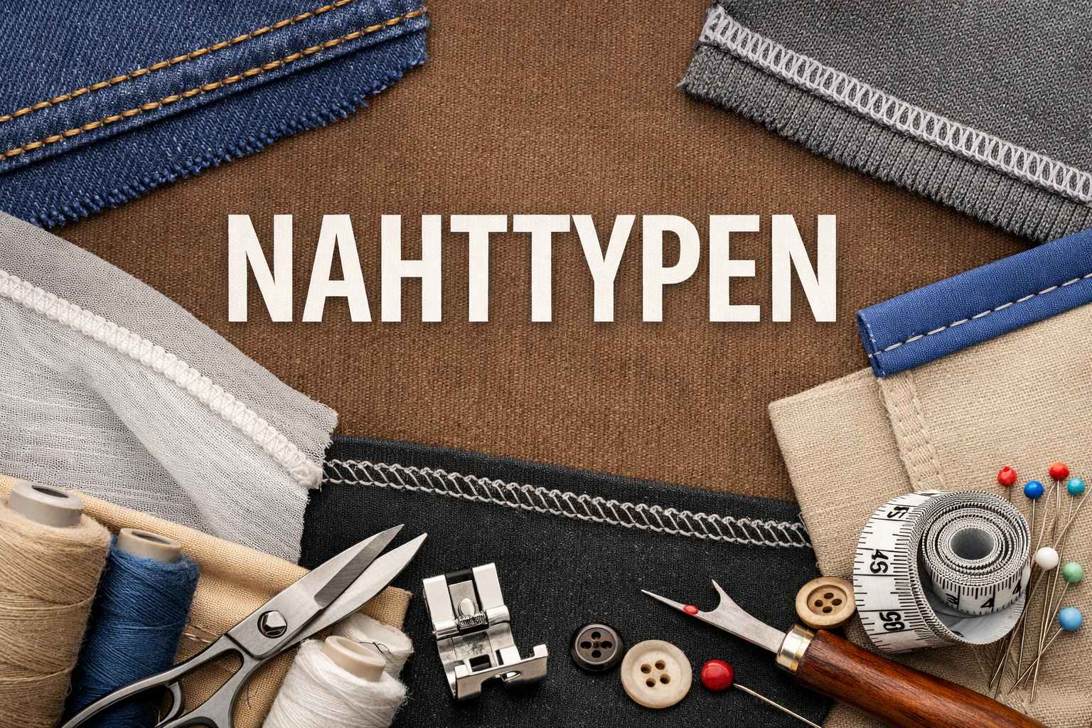 Nahttypen Explained: A Complete Guide to Seam Types in Sewing and Garment Construction
