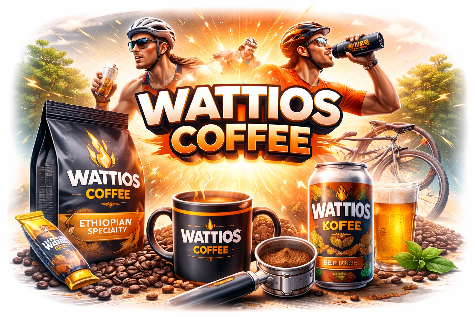 Wattios Coffee: Fueling Athletes and Cyclists With Performance-Driven Energy