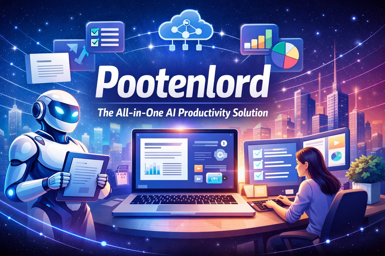 Pootenlord: The All-in-One AI Platform Transforming Productivity in 2025