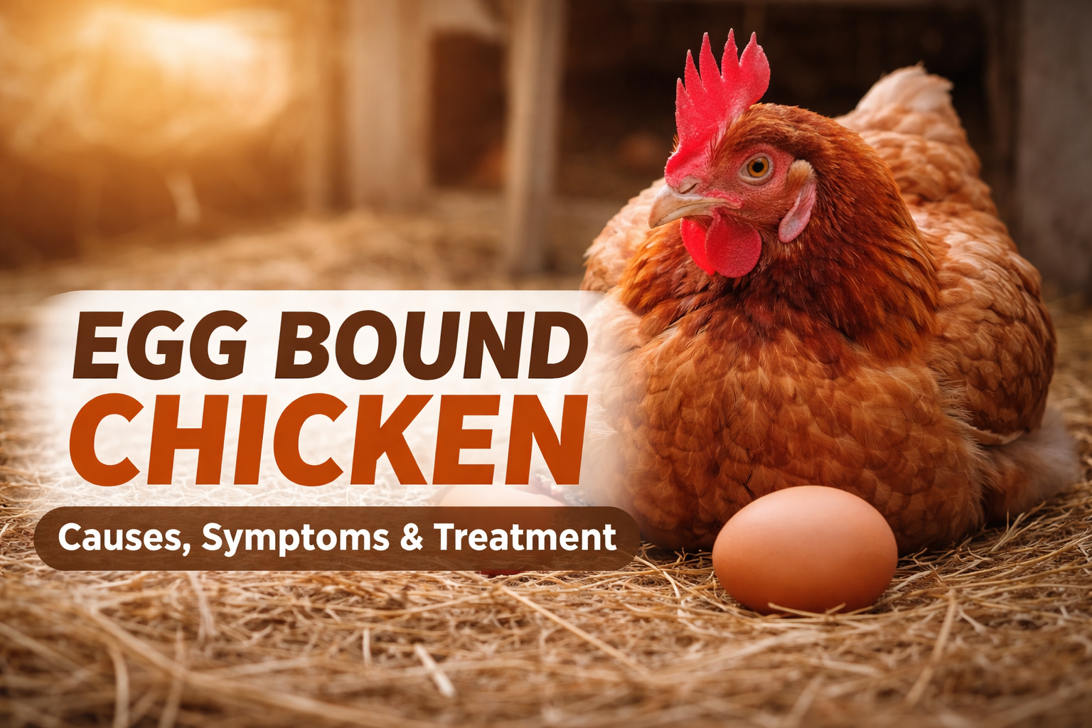 Egg Bound Chicken: Causes, Symptoms, Treatment, and Prevention for Backyard Flocks