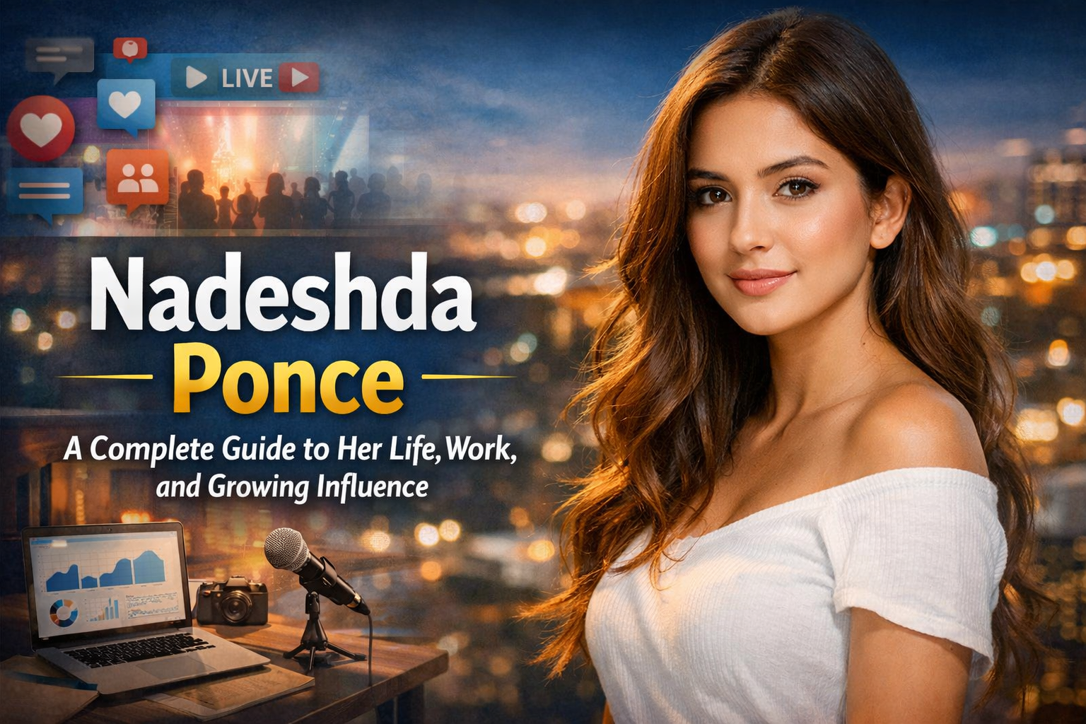 Nadeshda Ponce: A Complete Guide to Her Life, Work, and Growing Influence